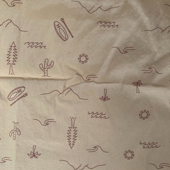 Columbia Button Down Shirt Men 2xL Regular Fit AOP Pattern Yellow Summer Outdoor - Picture 4 of 6